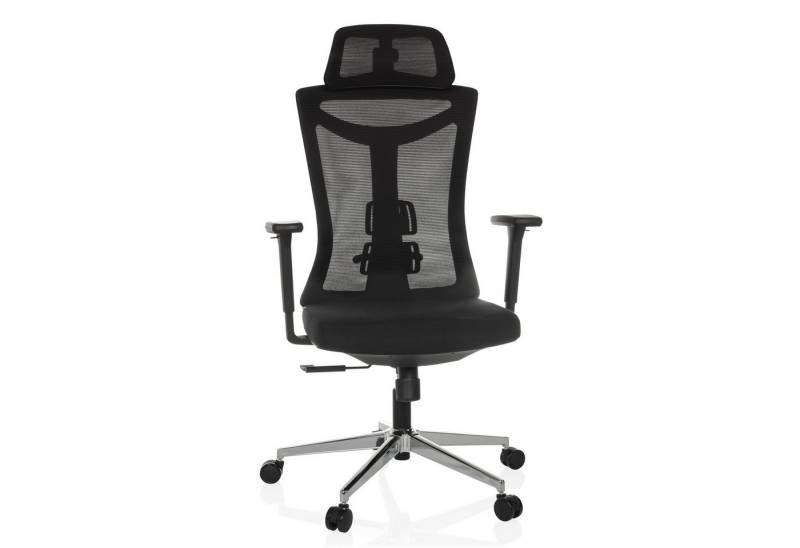hjh OFFICE Drehstuhl Profi Bürostuhl KAMIAK Stoff/Netzstoff (1 St), Ergonomischer Chefsessel, Schreibtischstuhl höhenverstellbar von hjh OFFICE