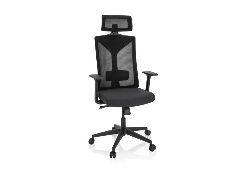 hjh OFFICE Drehstuhl Profi Bürostuhl KODIAK Stoff/Netzstoff (1 St), Ergonomischer Chefsessel, Schreibtischstuhl höhenverstellbar von hjh OFFICE