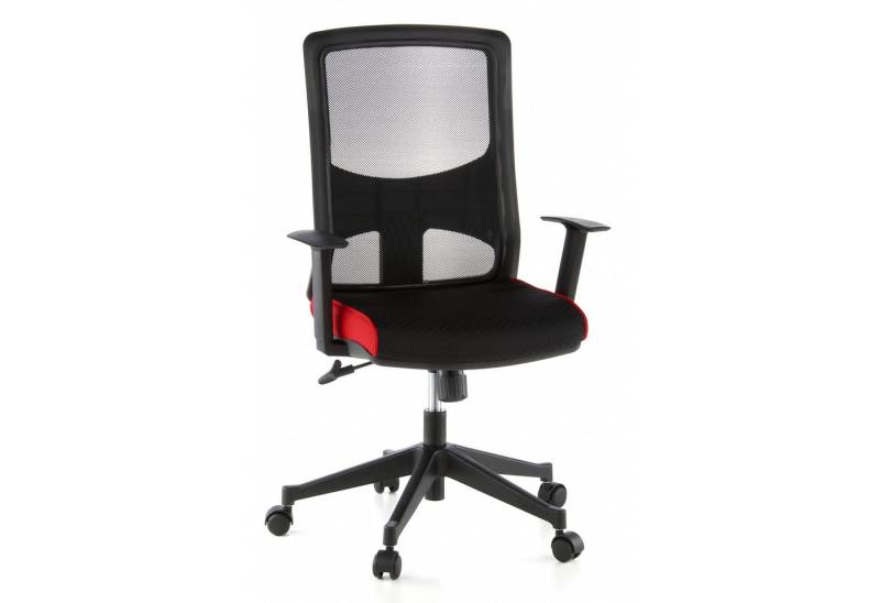 hjh OFFICE Drehstuhl Profi Bürostuhl LAVITA Stoff / Netzstoff (1 St), Ergonomischer Chefsessel, Schreibtischstuhl höhenverstellbar von hjh OFFICE