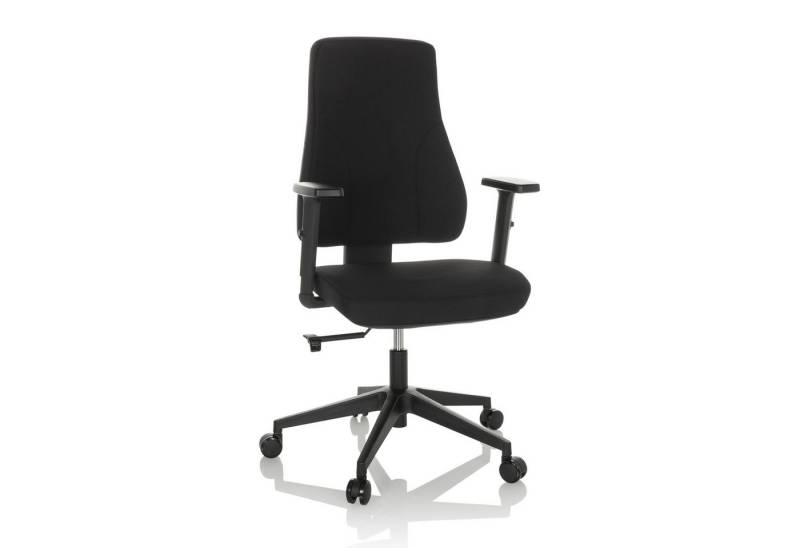 hjh OFFICE Drehstuhl Profi Bürostuhl MATHES Stoff (1 St), Ergonomischer Chefsessel, Schreibtischstuhl höhenverstellbar von hjh OFFICE