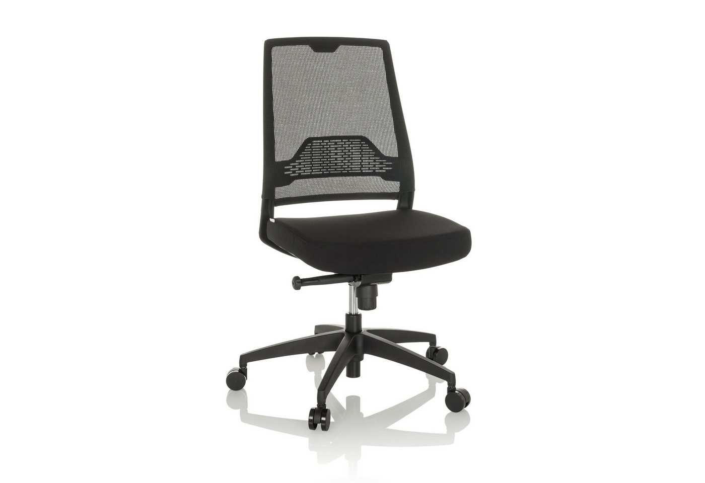 hjh OFFICE Drehstuhl Profi Bürostuhl PORTO ECO I Stoff ohne Armlehnen (1 St), Ergonomischer Chefsessel, Schreibtischstuhl höhenverstellbar von hjh OFFICE