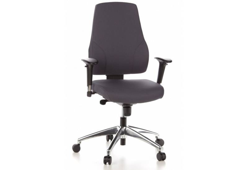 hjh OFFICE Drehstuhl Profi Bürostuhl PRO-TEC 200 Stoff (1 St), Ergonomischer Chefsessel, Schreibtischstuhl höhenverstellbar von hjh OFFICE