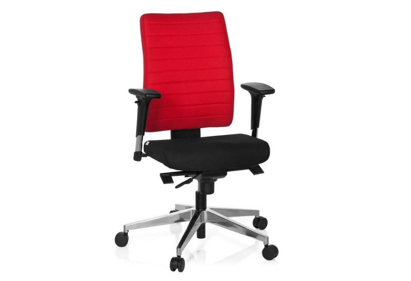 hjh OFFICE Drehstuhl Profi Bürostuhl PRO-TEC 350 Stoff (1 St), Ergonomischer Chefsessel, Schreibtischstuhl höhenverstellbar von hjh OFFICE
