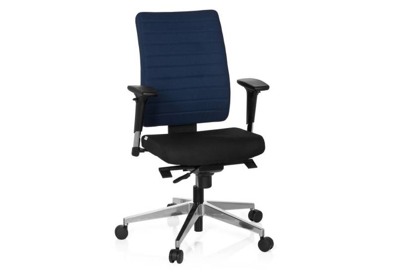 hjh OFFICE Drehstuhl Profi Bürostuhl PRO-TEC 350 Stoff (1 St), Ergonomischer Chefsessel, Schreibtischstuhl höhenverstellbar von hjh OFFICE