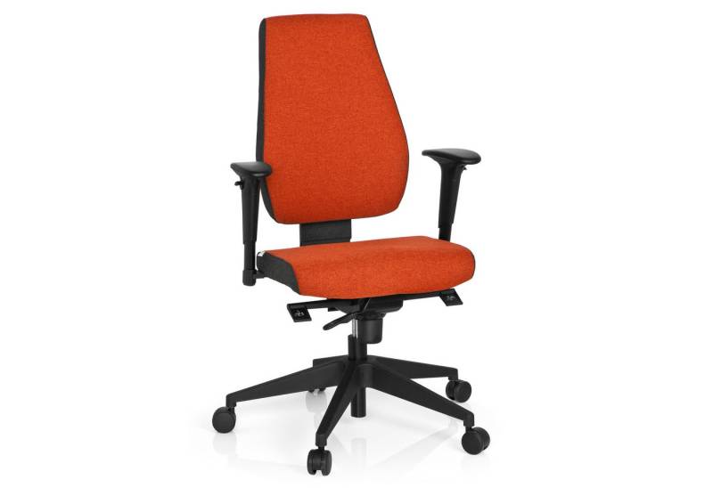 hjh OFFICE Drehstuhl Profi Bürostuhl PRO-TEC 500 Stoff (1 St), Ergonomischer Chefsessel, Schreibtischstuhl höhenverstellbar von hjh OFFICE