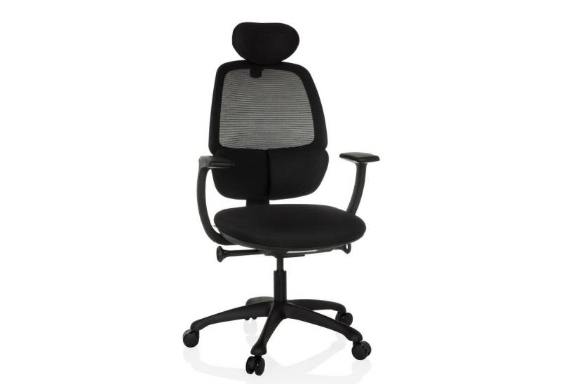 hjh OFFICE Drehstuhl Profi Bürostuhl RI-COVER Stoff/Netzstoff (1 St), Ergonomischer Chefsessel, Schreibtischstuhl höhenverstellbar von hjh OFFICE