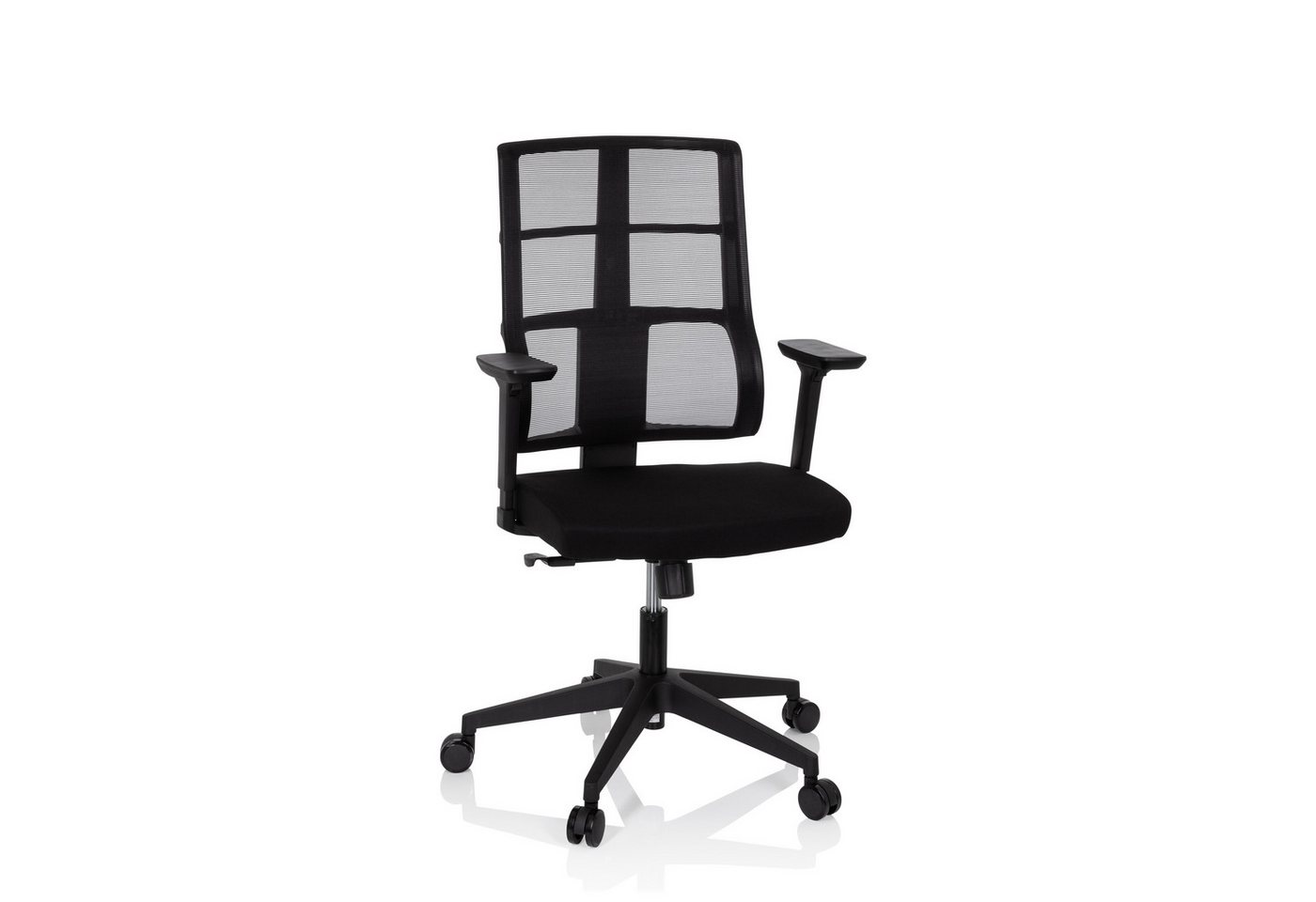 hjh OFFICE Drehstuhl Profi Bürostuhl SPINIO Stoff / Netzstoff (1 St), Ergonomischer Chefsessel, Schreibtischstuhl höhenverstellbar von hjh OFFICE