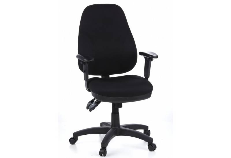 hjh OFFICE Drehstuhl Profi Bürostuhl ZENIT PRO Stoff (1 St), Ergonomischer Chefsessel, Schreibtischstuhl höhenverstellbar von hjh OFFICE