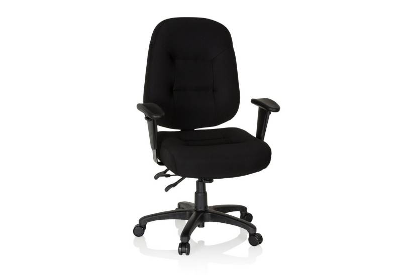 hjh OFFICE Drehstuhl Profi Bürostuhl ZENIT XXL Stoff (1 St), Ergonomischer Chefsessel, Schreibtischstuhl höhenverstellbar von hjh OFFICE