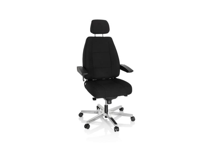 hjh OFFICE Drehstuhl XXL Drehstuhl 24 HOURS I Stoff (1 St), XXL Chefsessel Bürostuhl ergonomisch von hjh OFFICE