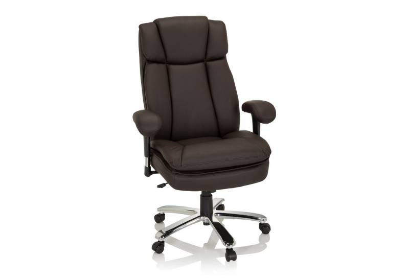 hjh OFFICE Drehstuhl XXL Drehstuhl BUILDER XXL I Kunstleder (1 St), XXL Chefsessel Bürostuhl ergonomisch von hjh OFFICE