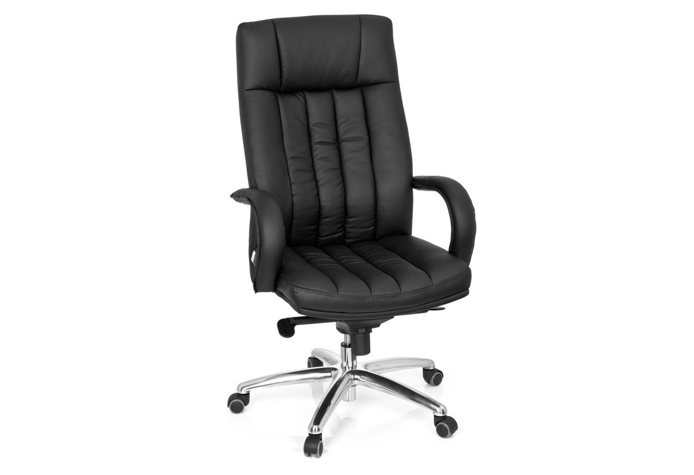 hjh OFFICE Drehstuhl XXL Drehstuhl XXL G 300 Kunstleder mit Armlehnen (1 St), XXL Chefsessel Bürostuhl ergonomisch von hjh OFFICE