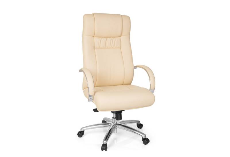 hjh OFFICE Drehstuhl XXL Drehstuhl XXL G 600 Kunstleder mit Armlehnen (1 St), XXL Chefsessel Bürostuhl ergonomisch von hjh OFFICE