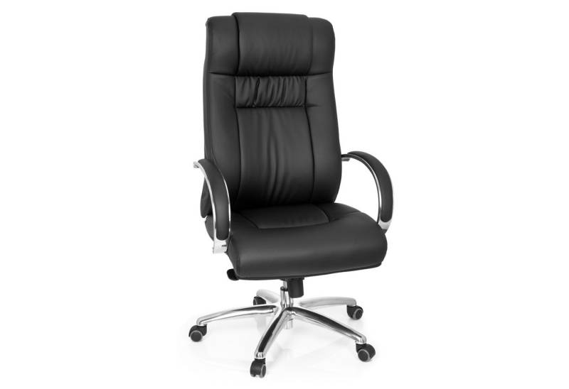 hjh OFFICE Drehstuhl XXL Drehstuhl XXL G 600 Kunstleder mit Armlehnen (1 St), XXL Chefsessel Bürostuhl ergonomisch von hjh OFFICE