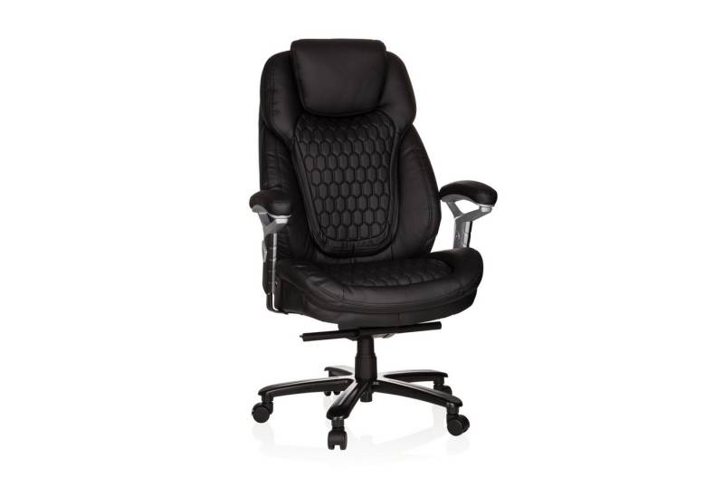 hjh OFFICE Drehstuhl XXL Drehstuhl XXL PULLMANN Kunstleder (1 St), XXL Chefsessel Bürostuhl ergonomisch von hjh OFFICE