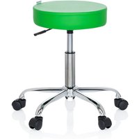 hjh OFFICE Hocker / Drehhocker OPERATOR II Kunstleder, grün von hjh OFFICE