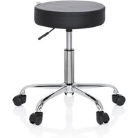 hjh OFFICE Hocker / Drehhocker OPERATOR II Kunstleder, schwarz von hjh OFFICE