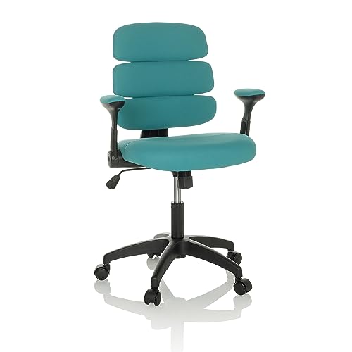 hjh OFFICE Kinderdrehstuhl Kid ERGOLINO B Drehstuhl mit ergonomischer Rückenlehne, Blau, 736433 von hjh OFFICE