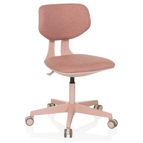 hjh OFFICE Kinderdrehstuhl mit höhenverstellbarer Rückenlehne Kid Colore Mitwachsender Schreibtischstuhl für Kinder von 6-12 Jahre, Rosa hjh OFFICE Kinderdrehstuhl mit höhenverstellbarer Rückenlehne Kid Colore Mitwachsender Schreibtischstuhl für Kinder von 6-12 Jahre, Rosa von hjh OFFICE