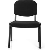 hjh OFFICE Konferenzstuhl / Besucherstuhl XT 600 XL, schwarz von hjh OFFICE