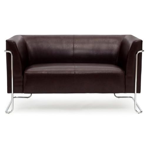 hjh OFFICE Lounge Sofa Curacao Kunstleder Braun von hjh OFFICE