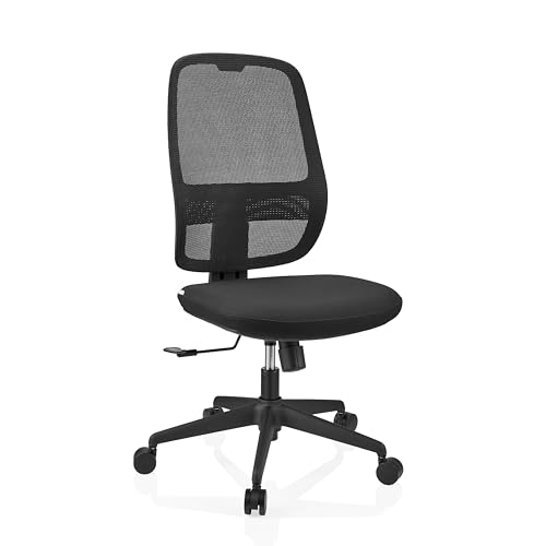 hjh OFFICE Profi Bürostuhl Minoro B ergonomischer Drehstuhl mit Synchronmechanik, höhenverstellbarer Netz-Rückenlehne, Flexibler Lordosenstütze, Schwarz hjh OFFICE Profi Bürostuhl Minoro B ergonomischer Drehstuhl mit Synchronmechanik, höhenverstellbarer Netz-Rückenlehne, Flexibler Lordosenstütze, Schwarz von hjh OFFICE