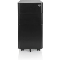 hjh OFFICE Rollcontainer COLOR I Metall, schwarz von hjh OFFICE