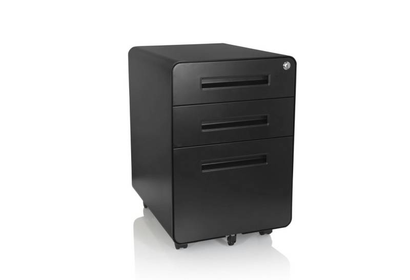 hjh OFFICE Rollcontainer Rollcontainer COLOR PLUS I Stahl, Aktenschrank Schreibtisch mit Schubladen, Büro Kommode mit Rollen hjh OFFICE Rollcontainer Rollcontainer COLOR PLUS I Stahl, Aktenschrank Schreibtisch mit Schubladen, Büro Kommode mit Rollen von hjh OFFICE
