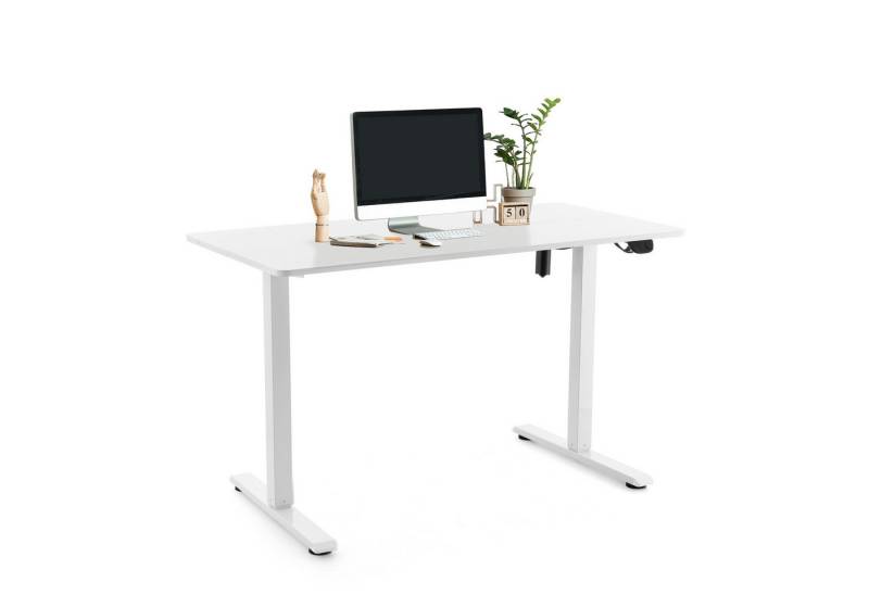 hjh OFFICE Schreibtisch Worktime Computertisch höhenverstellbar H/B/T: (1 St), Stehtisch Bürotisch Computertisch verstellbar von hjh OFFICE