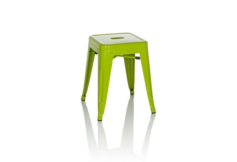 hjh OFFICE Sitzhocker Bistrohocker VANTAGGIO Metall ohne Armlehnen, Hocker im industrial Design von hjh OFFICE
