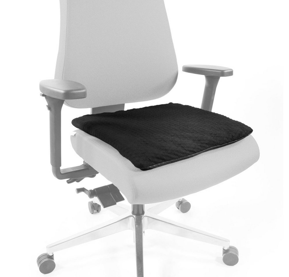 hjh OFFICE Sitzkissen Sitzkissen MEDISIT I Lycra, Kissen ergonomisch mit Gelperlen für ermüdungsfreies Sitzen von hjh OFFICE