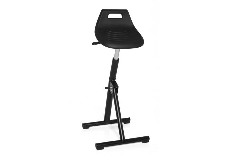 hjh OFFICE Stehhilfe Stehhilfe TOP WORK 31 Kunststoff ohne Armlehnen, Hocker von hjh OFFICE