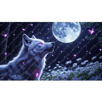 Diy Diamond Painting Full Screen Wolf Moon Glow Night Meadow Forest Animals Wild Guardian Special Stones Round Square Choice Canvas Diy Diamond Painting Full Screen Wolf Moon Glow Night Meadow Forest Animals Wild Guardian Special Stones Round Square Choice Canvas von hobbyandprints