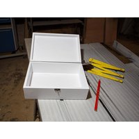 Handgemachte Erinnerungsbox Aus Unbehandeltem Kiefernholz | 30x20x10 cm von hobbywoodromania