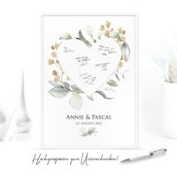 Poster Für Hochzeitsgrüße - Personalisiert/Hochzeit Geschenk Widmung Botschaft Grüße von hochzeitsshopinvite