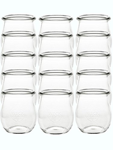 12er Set Weck Gläser 220 ml Tulpengläser Einmachgläser Sturzgläser Weckgläser von hocz