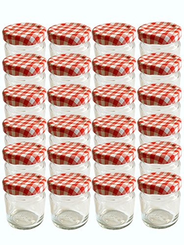 hocz 12er Set leere Rundgläser Sturzgläser Mini Gläser 53 ml Deckelfarbe Rot Weiss Karriert To 43 hocz 12er Set leere Rundgläser Sturzgläser Mini Gläser 53 ml Deckelfarbe Rot Weiss Karriert To 43 von hocz