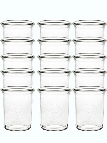 24er Set Weck Gläser 160 ml Einmachgläser Sturzgläser Weckgläser Dessergläser von hocz