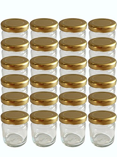 hocz 50er Set leere Rundgläser Mini Gläser 53 ml Deckelfarbe Gold To 43 Sturzgläser Kaviar Marmeladengläser Obstgläser Einweckgläser Senf Honig Gläser, Einmachgläser, Portionsgläser Probiergläser hocz 50er Set leere Rundgläser Mini Gläser 53 ml Deckelfarbe Gold To 43 Sturzgläser Kaviar Marmeladengläser Obstgläser Einweckgläser Senf Honig Gläser, Einmachgläser, Portionsgläser Probiergläser von hocz