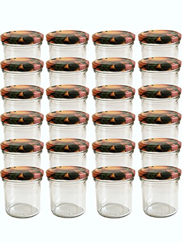 hocz 100 x Marmeladengläser 167ml - Einmachgläser Obst TO 66 - Einweckgläser mit Schraub-Deckel - Einkochgläser klein - Made in Germany hocz 100 x Marmeladengläser 167ml - Einmachgläser Obst TO 66 - Einweckgläser mit Schraub-Deckel - Einkochgläser klein - Made in Germany von hocz