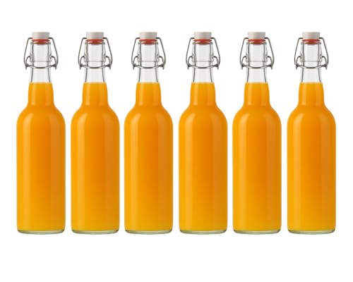 hocz 10er Set Bügelflaschen Bügelflasche Glasflaschen 750ml mit Bügelverschluss zum Selbstbefüllen Glas Bügelflachen hocz 10er Set Bügelflaschen Bügelflasche Glasflaschen 750ml mit Bügelverschluss zum Selbstbefüllen Glas Bügelflachen von hocz
