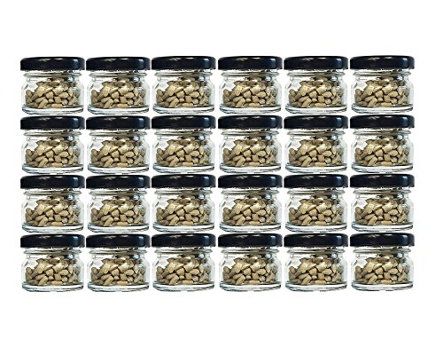 hocz 24er Set Sturzgläser Mini Gläser | Füllmenge 30 ml | Deckelfarbe schwarz | To 43 Rundgläser Marmeladengläser Obstgläser Einweckgläser Honig Gläser Einmachgläser Probiergläser, Imker hocz 24er Set Sturzgläser Mini Gläser | Füllmenge 30 ml | Deckelfarbe schwarz | To 43 Rundgläser Marmeladengläser Obstgläser Einweckgläser Honig Gläser Einmachgläser Probiergläser, Imker von hocz