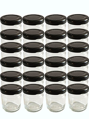 hocz 50er Set leere Rundgläser Mini Gläser 53 ml Deckelfarbe Schwarz To 43 Sturzgläser Marmeladengläser Obstgläser Einweckgläser Honig Gläser Einmachgläser Portionsgläser Probiergläser hocz 50er Set leere Rundgläser Mini Gläser 53 ml Deckelfarbe Schwarz To 43 Sturzgläser Marmeladengläser Obstgläser Einweckgläser Honig Gläser Einmachgläser Portionsgläser Probiergläser von hocz