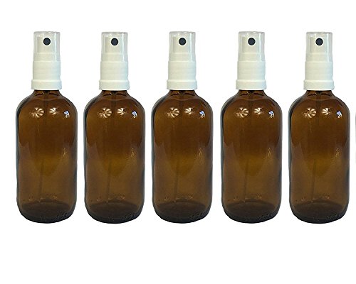 hocz Apotheker-Sprühflasche aus Braunglas Zerstäubereffekt 10 teilig | Füllmenge 100 ml | Fingerzerstäuber Sprühflaschen Glasflaschen Parfümzerstäuber Made in Germany von hocz