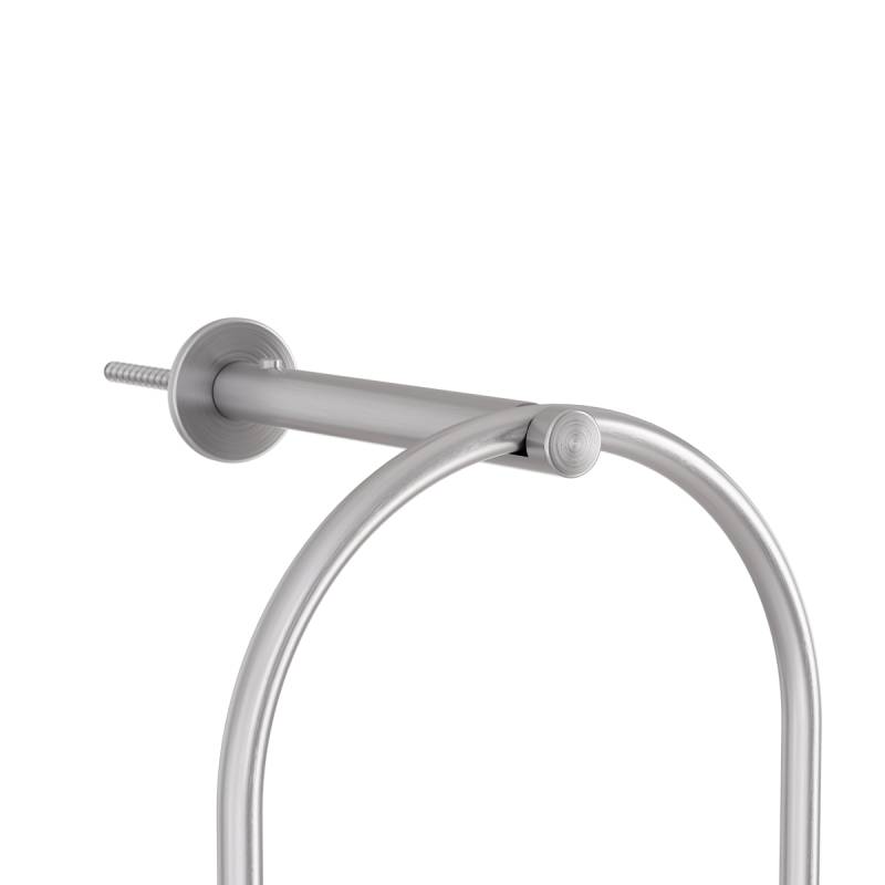 Höfats OVAL CANDLE 35 | 55 Wandhalter Silber von höfats GmbH