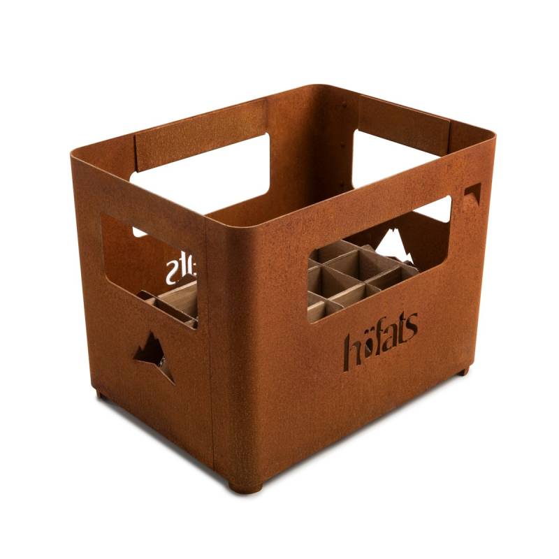 höfats BEER BOX Feuerkorb rostig von höfats GmbH