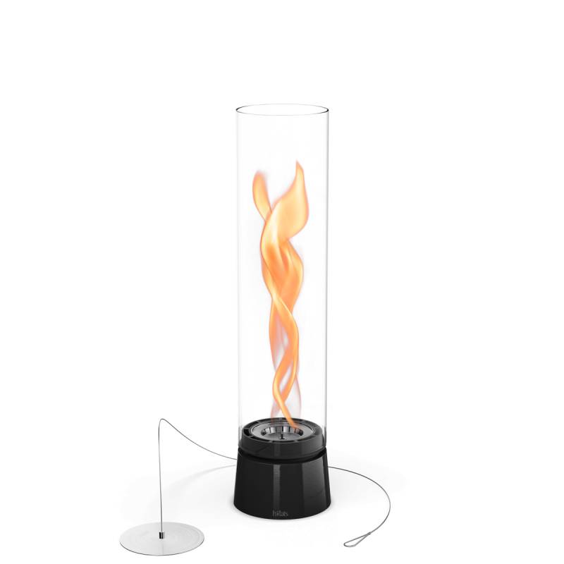 höfats Tischfeuer Spin air 1200 Emaille Schwarz von höfats GmbH