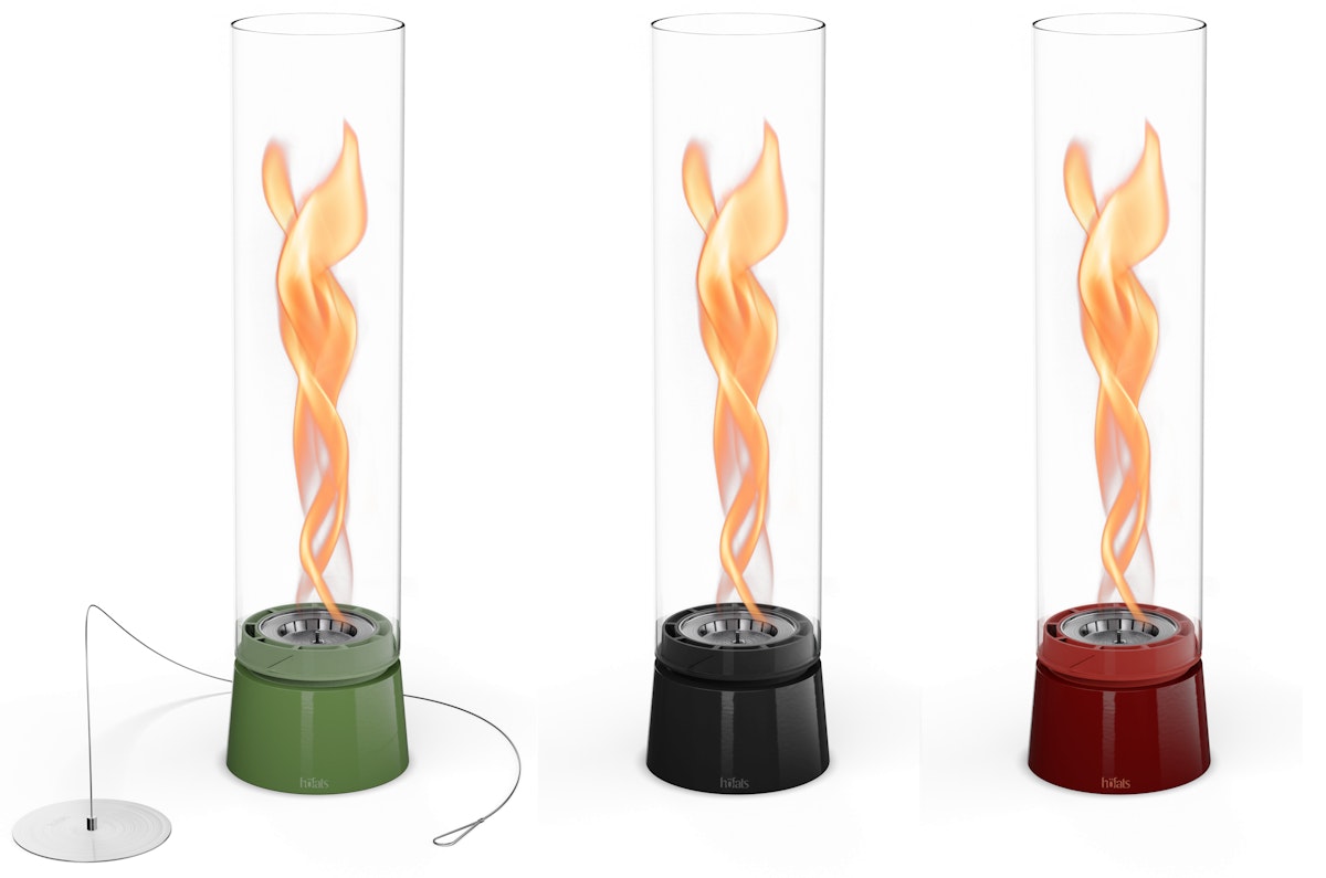 höfats Tischfeuer Spin air 1200 Matte CollectionAll Black von höfats GmbH