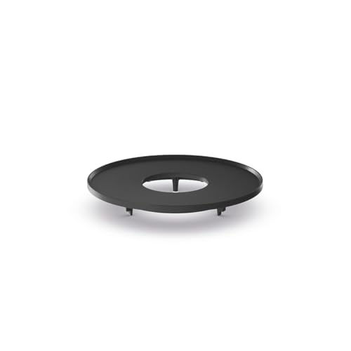 höfats - MOON 45 Plancha - durchgehende Grillplatte aus emailliertem Gusseisen - optimale Wärmespeicherung für Grillgut jeder Größe - Antihaftbeschichtung, fettarmes grillen - MOON Zubehör - ⌀53 cm von höfats