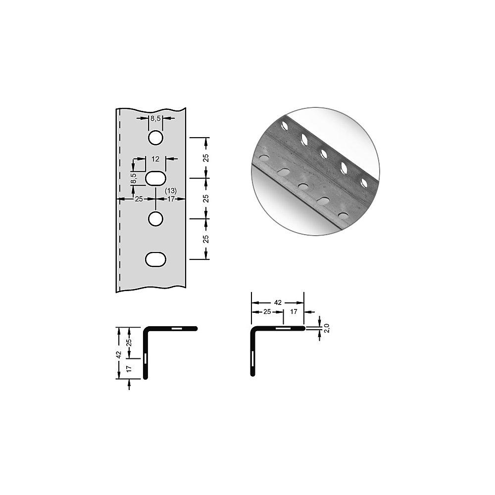 Stahl-Winkelprofil für Baukastensystem hofe von hofe
